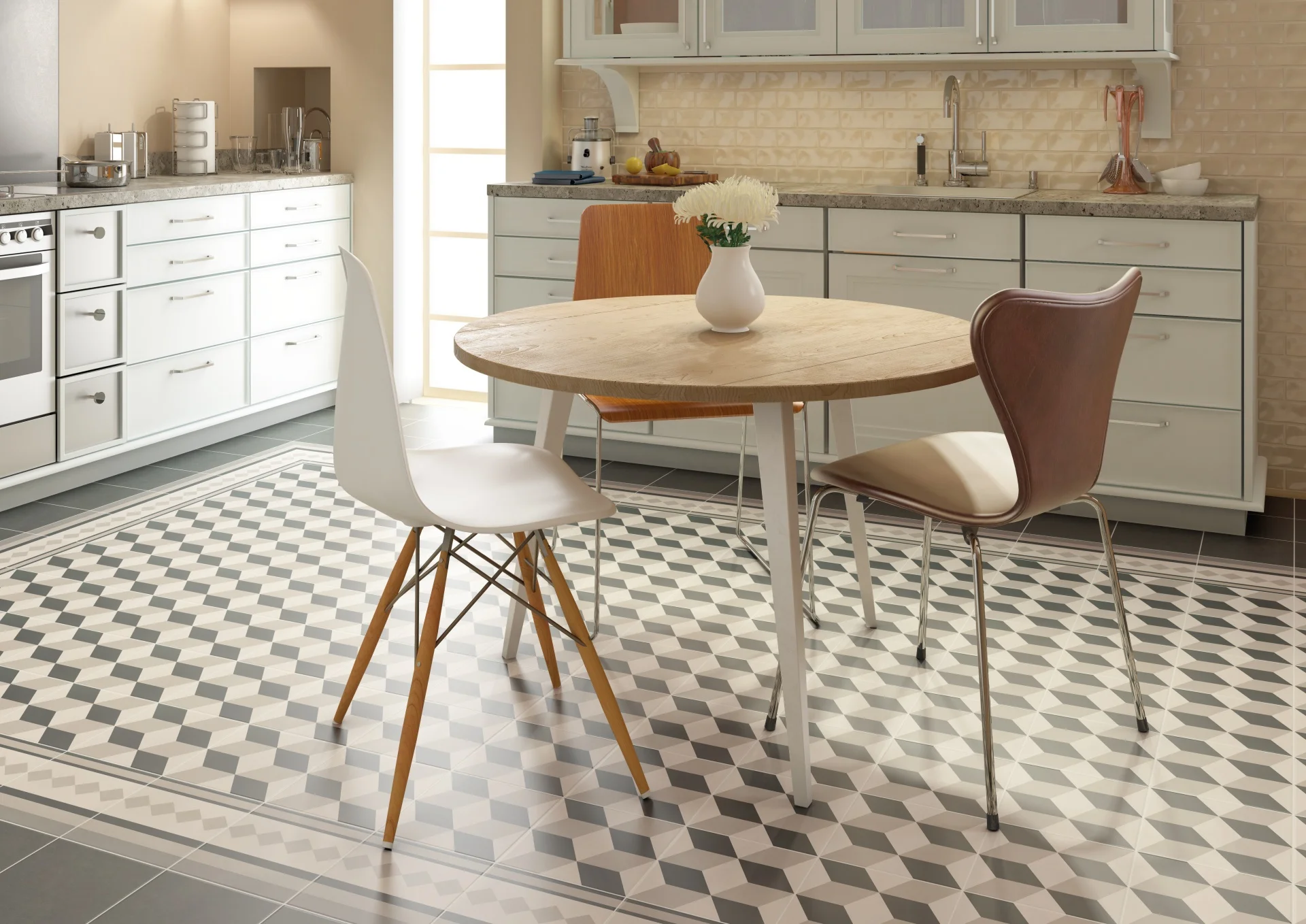 Equipe Caprice Provence Corner Matt - 20x20 cm R9 B | 8.3 mm