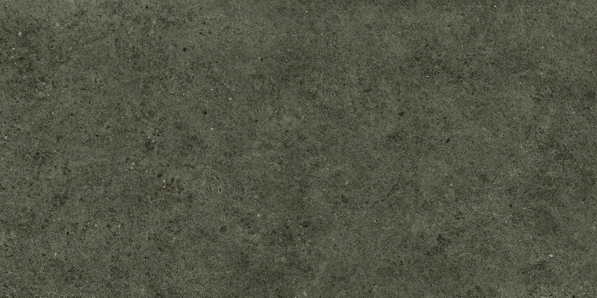Boost Stone Tobacco von Atlas Concorde: dunkel olivgrau-braunes Feinsteinzeug in matter Steinoptik, 60x120 cm