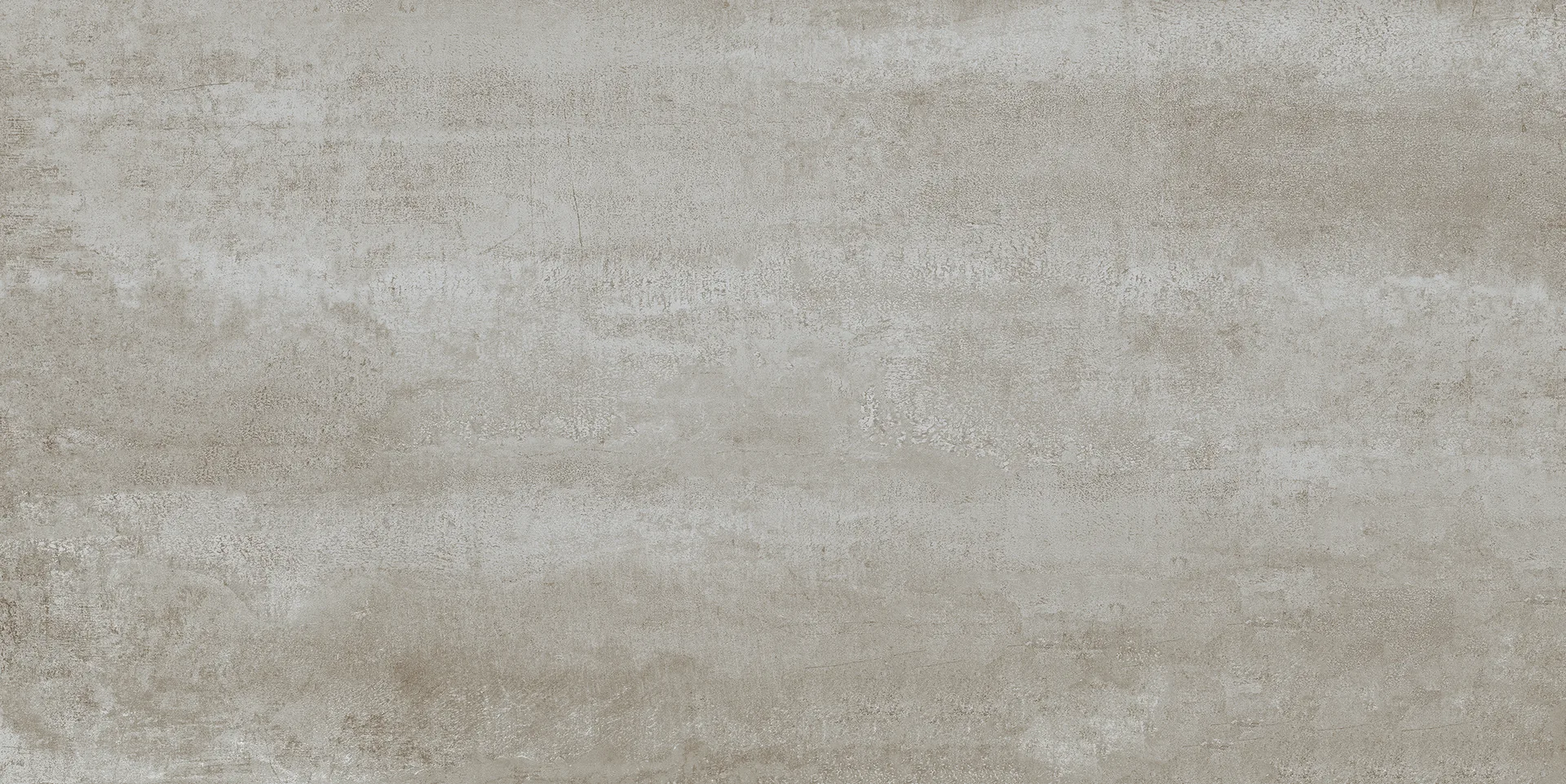 Graubeige Steinoptik-Fliese 60×120 cm, matt, mit waagerechten Schlieren und feiner Körnung.