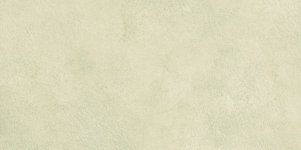 Hellbeige Betonoptik-Fliese 30×60 cm mit Grünton, matt, mit feinkörniger, leicht wolkiger Oberfläche – Ansicht 2.