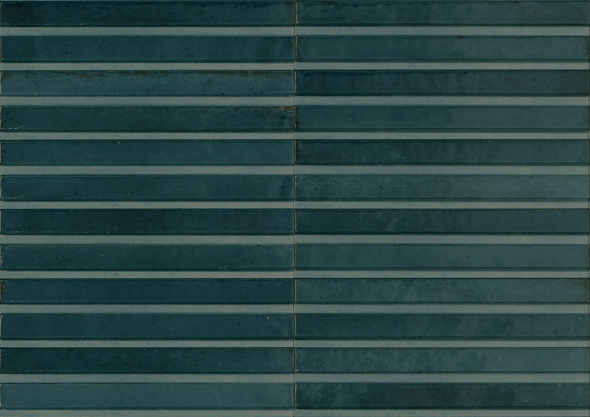 Marazzi Lume Blue Struttura 3D Rake Glänzend - 6x24 cm | 14 mm