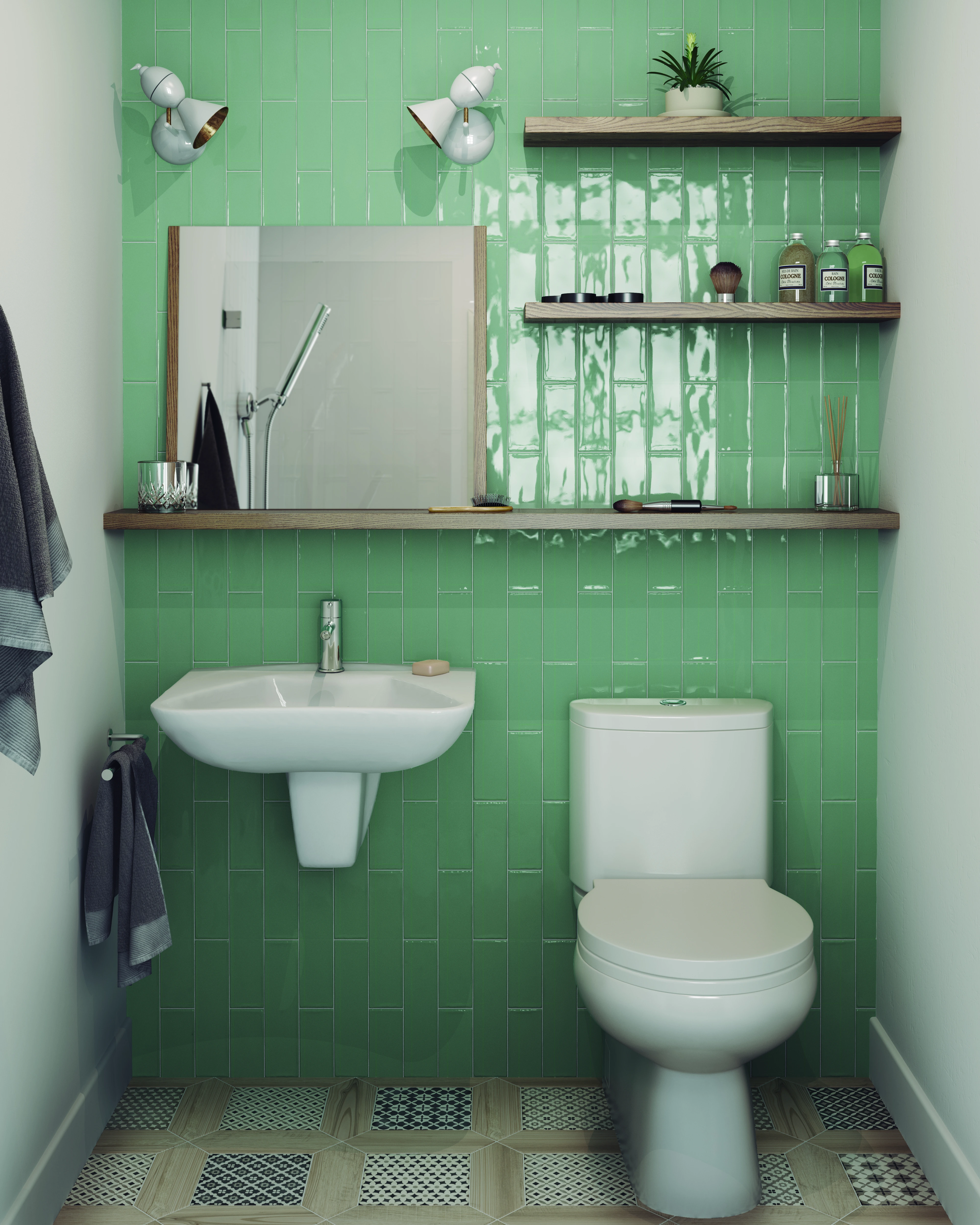 Equipe Masia Jade Glänzend - 7.5x30 cm | 8 mm