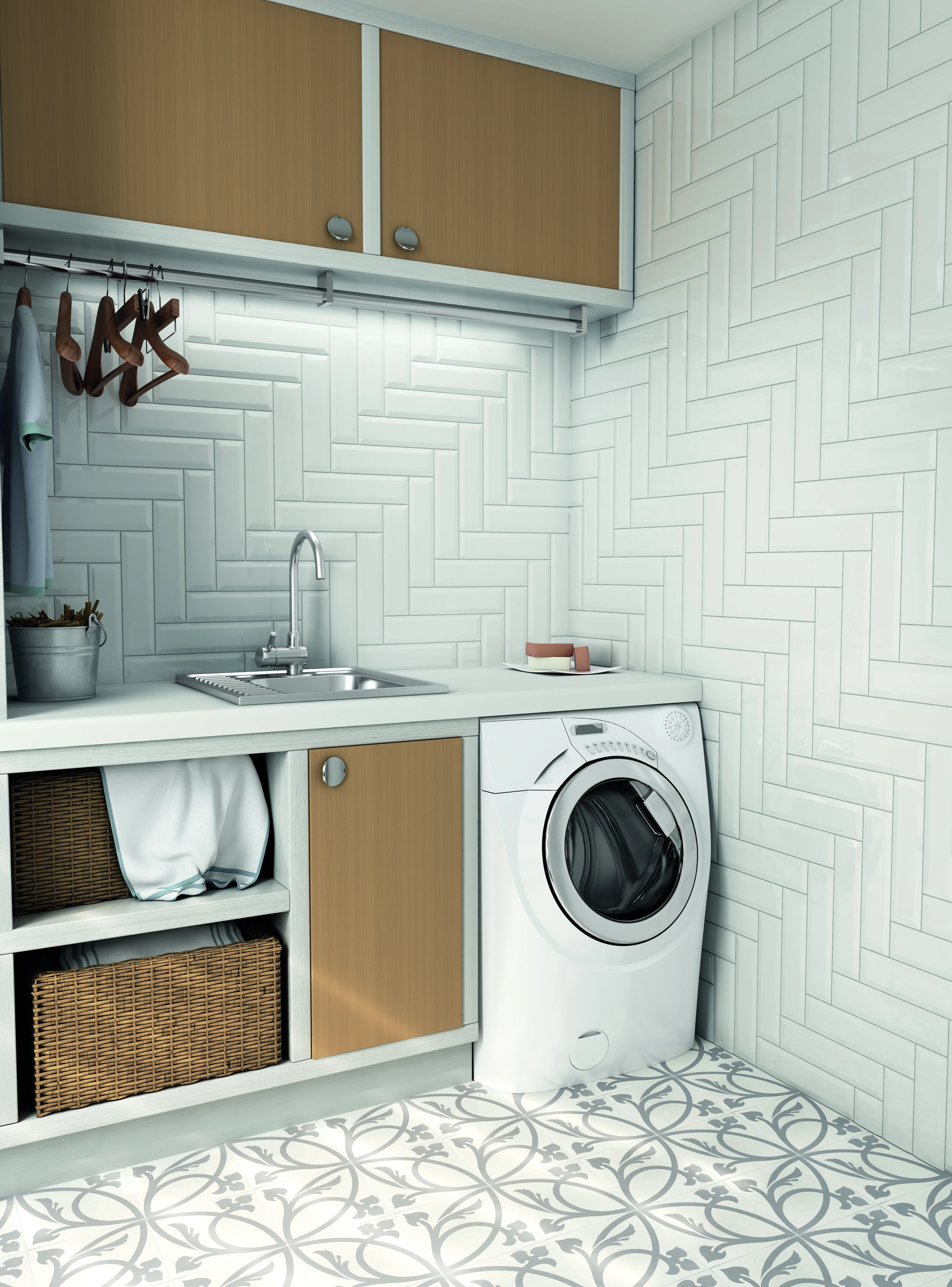 Equipe Metro White Glänzend - 7.5x30 cm | 8 mm