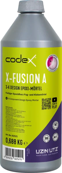 Codex X-Fusion 3-K Epoxi-Mörtel Harz A+B - 0,9 kg