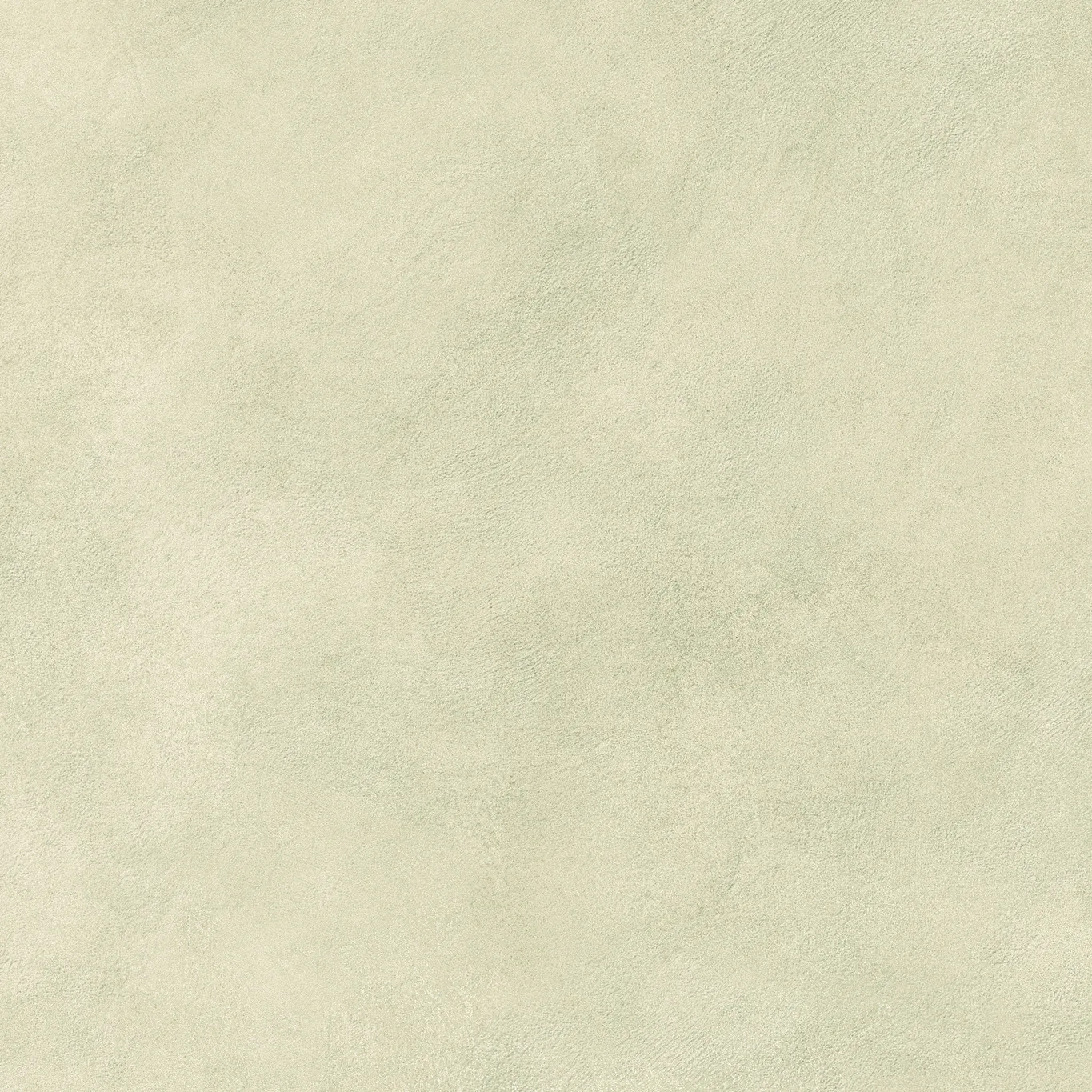 Helles graugrünes Beige in Betonoptik, 80×80 cm, matt, mit wolkiger Lasur über die gesamte Fläche.