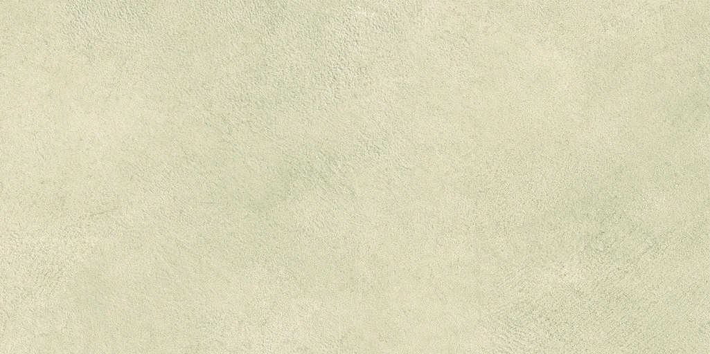 Hellbeige Betonoptik-Fliese 30×60 cm mit Grünton, matt, mit feinkörniger, leicht wolkiger Oberfläche – Ansicht 3.