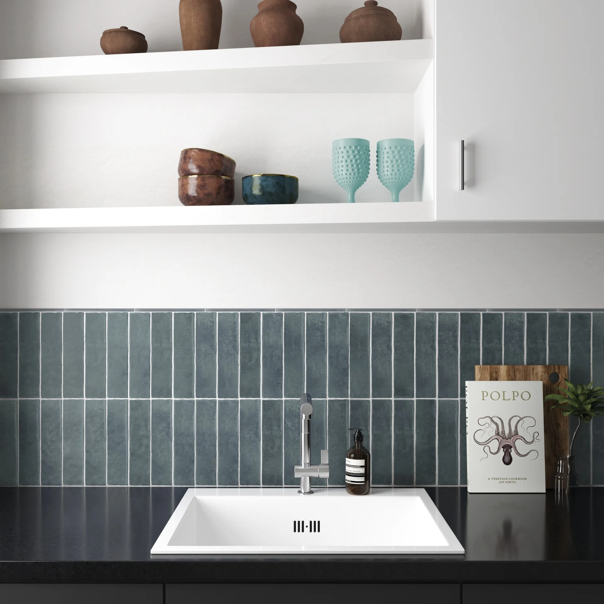 Equipe Argile Glacier Matt - 6x24.6 cm R10 B | 8 mm