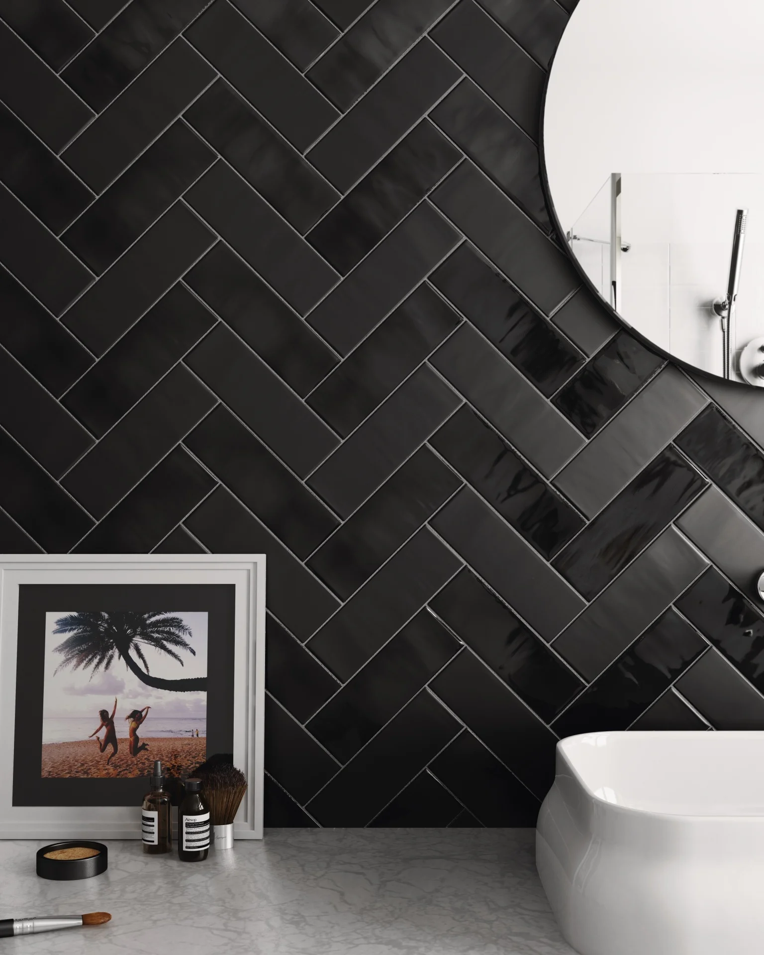 Equipe Country Anthracite Matt - 6.5x20 cm | 8 mm
