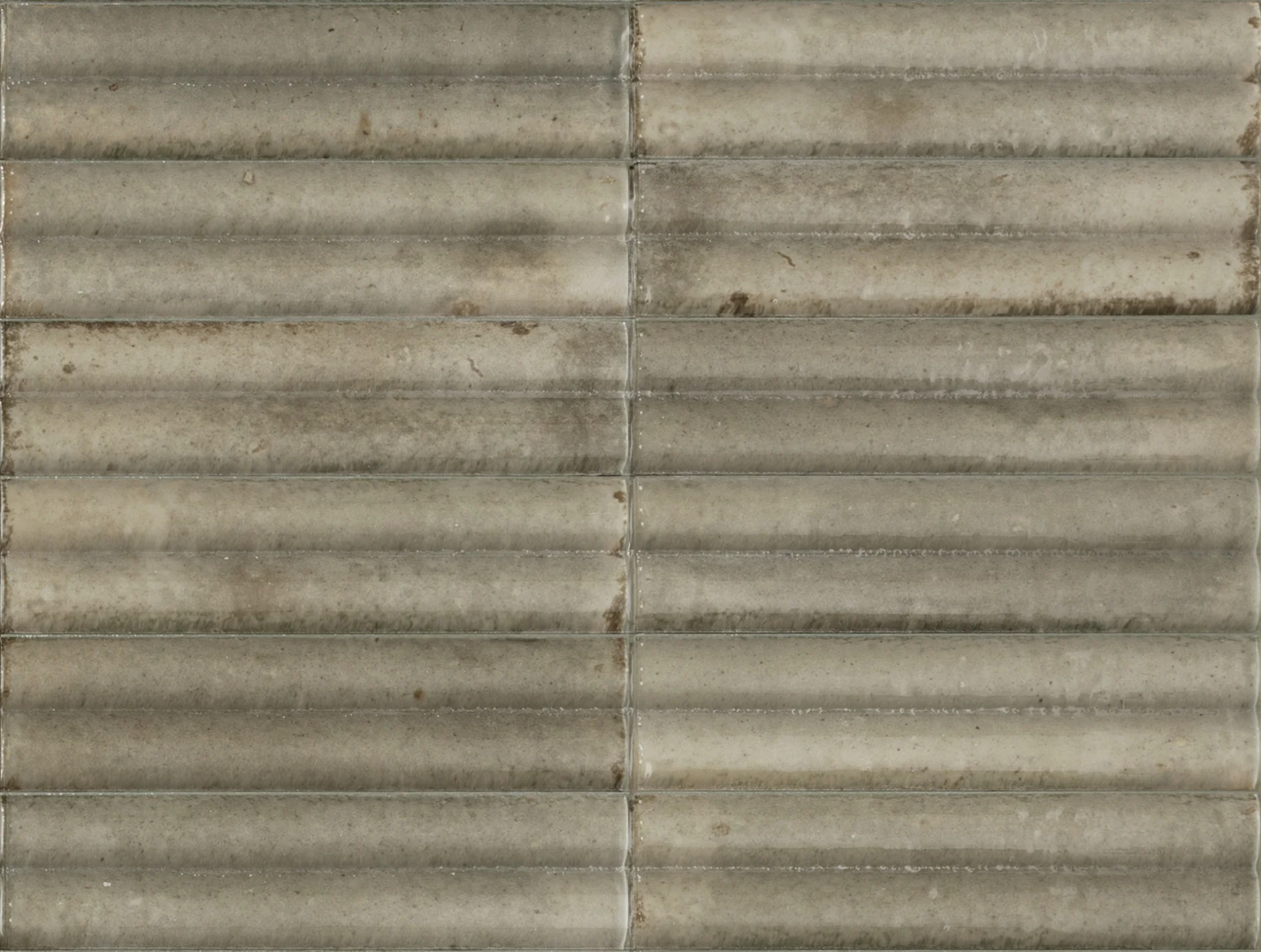 Marazzi Lume Greige Struttura 3D Swing Glänzend - 6x24 cm | 14 mm