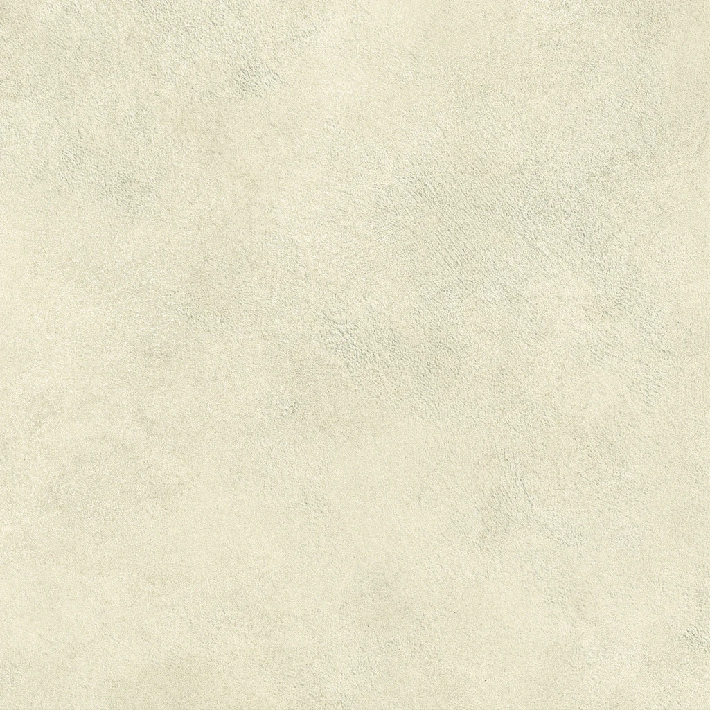 Cremebeige Betonoptik-Fliese 60×60 cm, matt, mit feiner wolkiger Lasur über die gesamte Fläche – Ansicht 3.