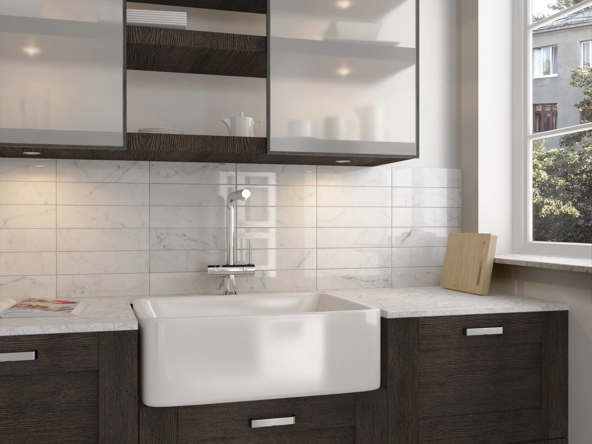 Equipe Carrara Carrara Gloss - 7,5x30 cm