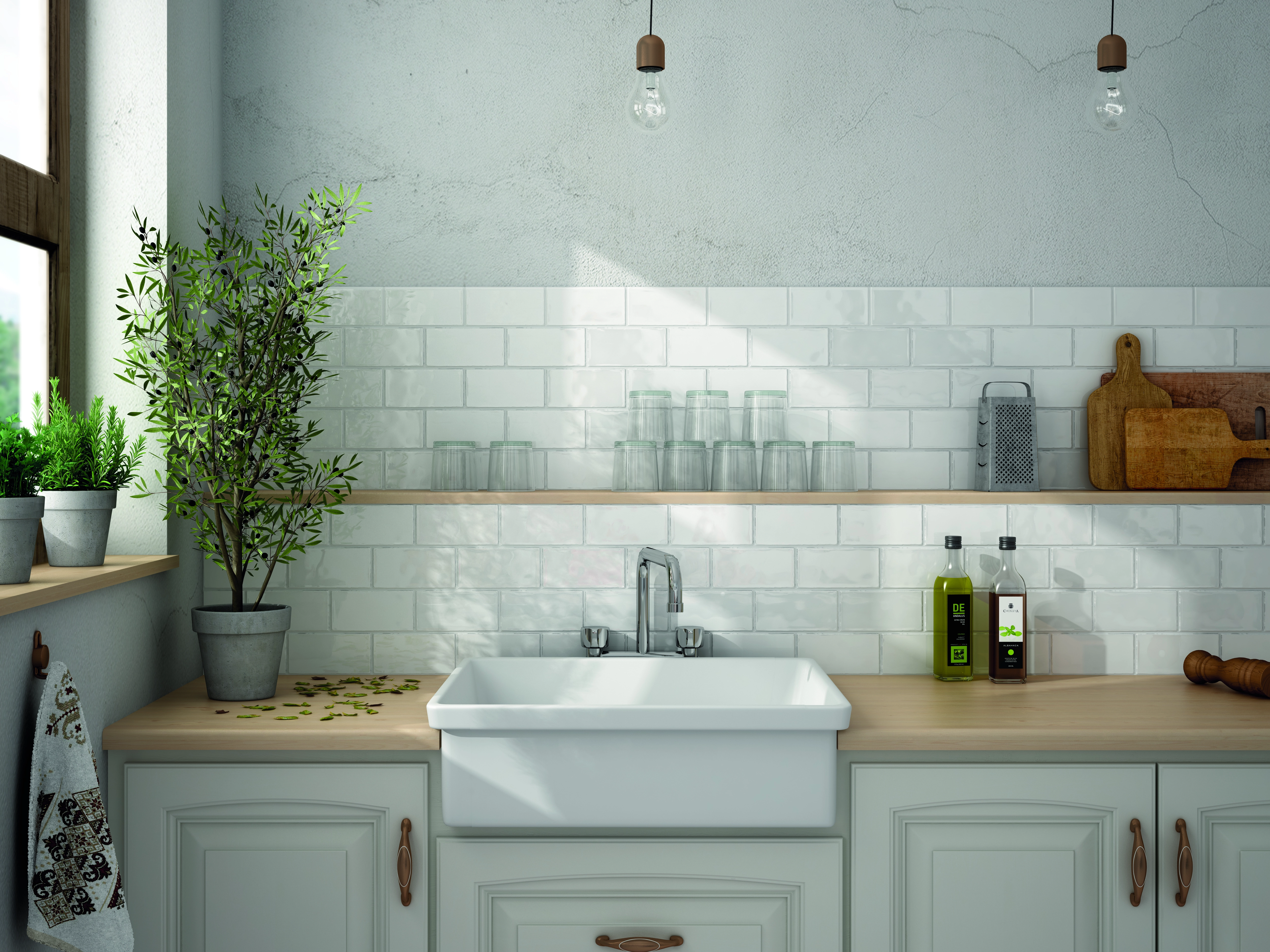 Equipe Masia Blanco Glänzend - 7.5x15 cm | 7.5 mm