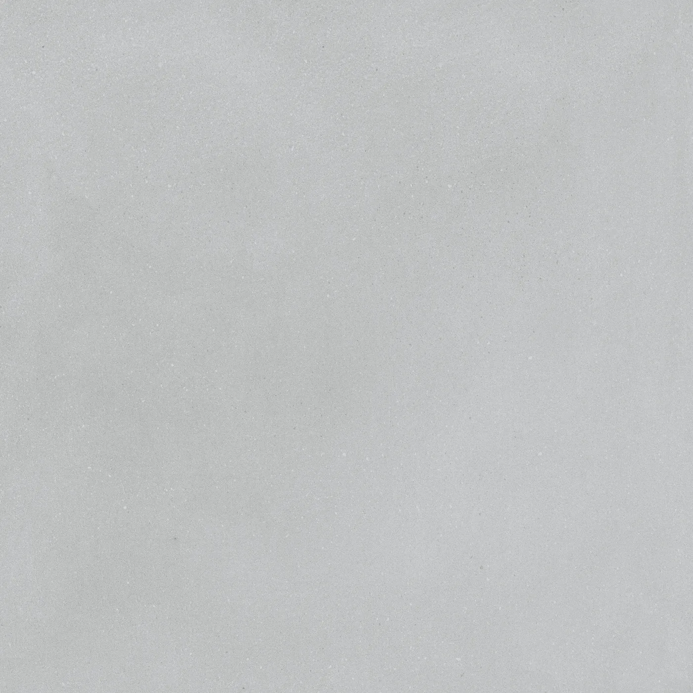 Mittelgraue Betonoptik-Fliese 60x60 cm mit wolkiger, wie gespachtelt wirkender Schattierung, matt.