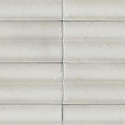 Vorschau Off-White Struttura 3D Swing der Lume-Serie von Marazzi.