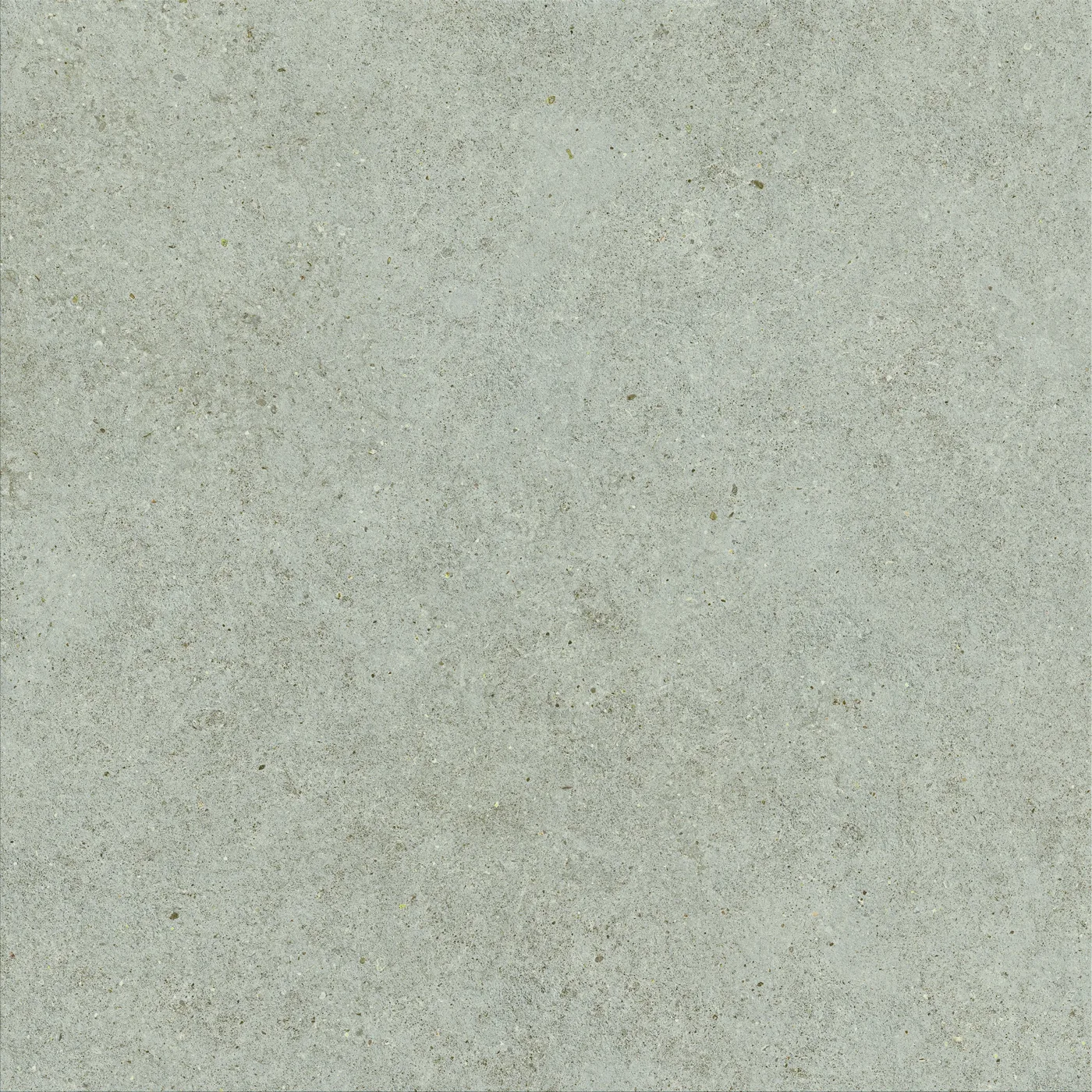 Boost Stone Pearl von Atlas Concorde: hellgraue Feinsteinzeug-Fliese mit zartem Grünstich in matter Steinoptik, 120x120 cm