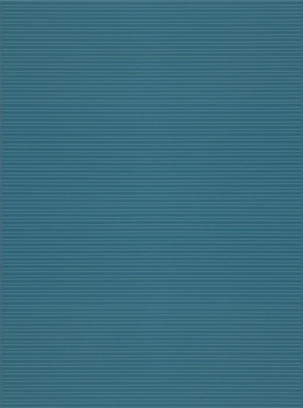 Marazzi Bliss 3D Fingers Ocean: petrolblaue Wandfliese mit feinem waagerechtem Rillenrelief, glänzende Oberfläche