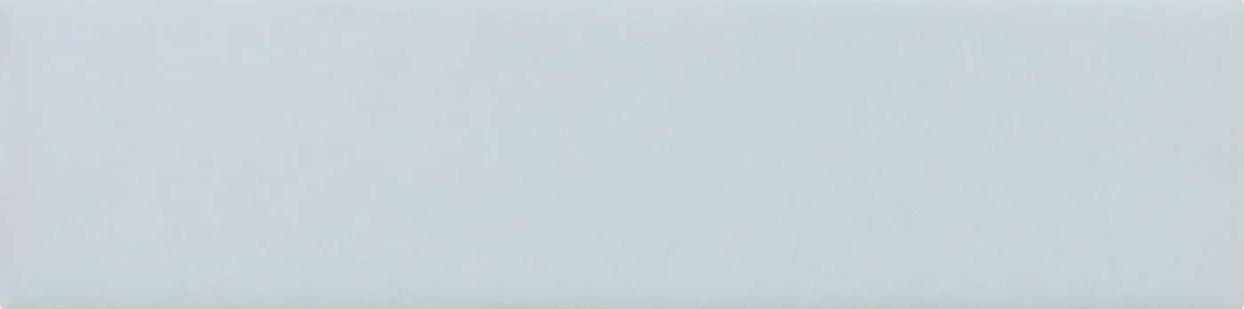 Equipe Costa Nova Baby Blue Wandfliese 5x20 cm aus glasiertem Steingut, matt, glatte Oberfläche, für Innenwände.