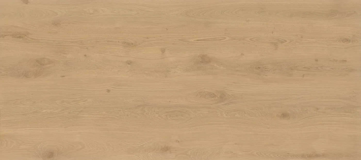 Atlas Concorde Log Icon Oak 120x278 cm – Feinsteinzeug in Holzoptik mit warmer Eichenmaserung, matte Oberfläche, Frontansicht