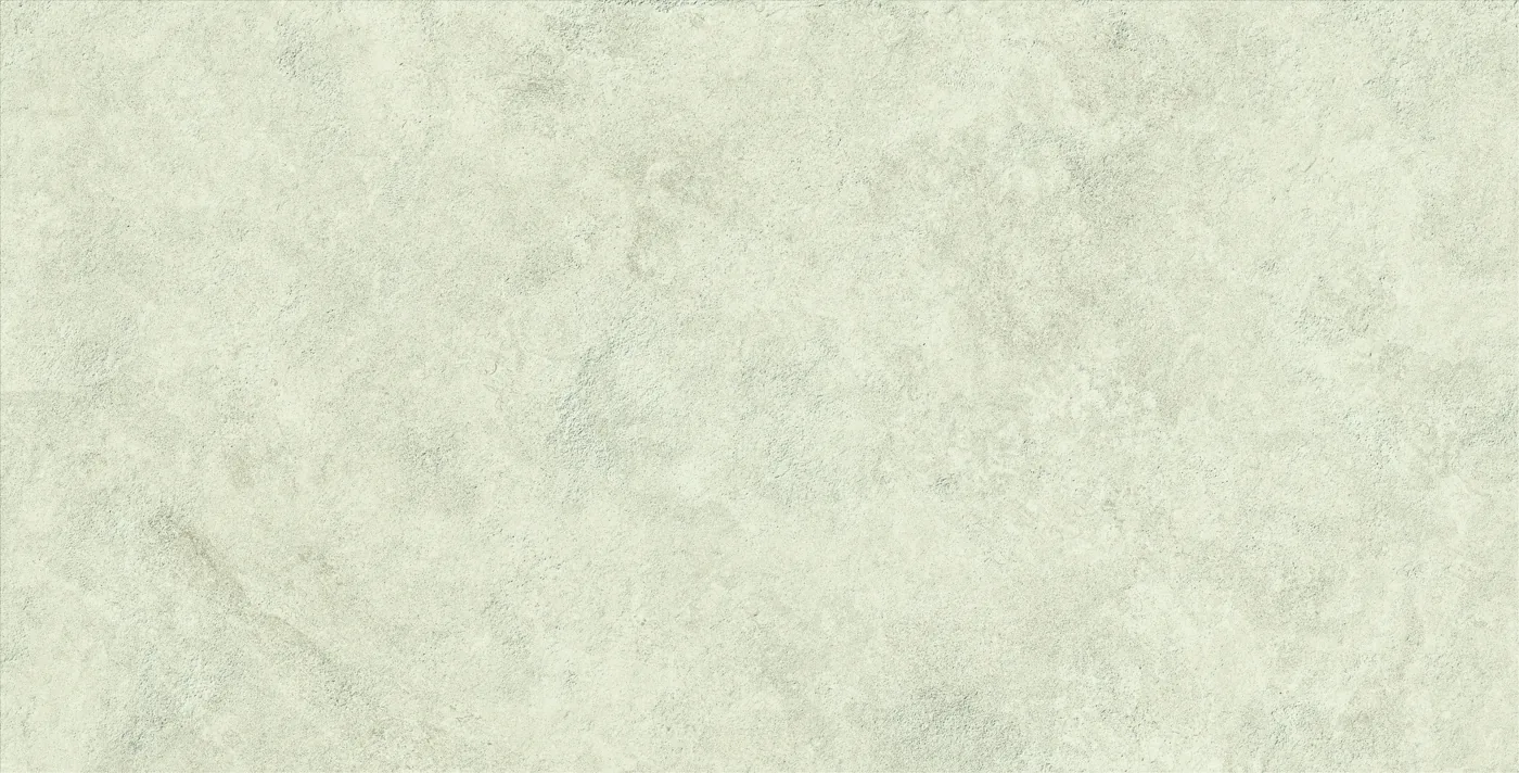 Boost Icor Bone von Atlas Concorde: hell grauweisser Feinsteinzeug in matter Steinoptik, 75 x 150 cm