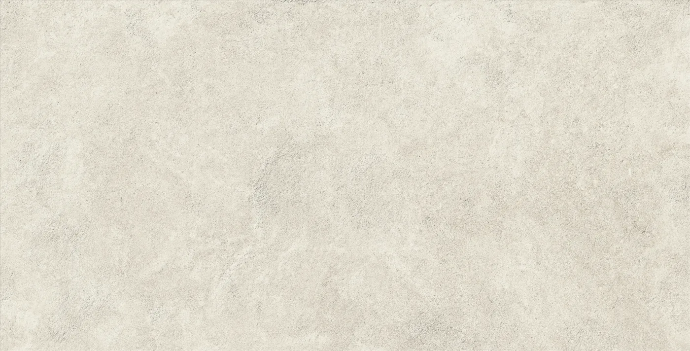 Boost Icor Bone von Atlas Concorde: hell grauweisser Feinsteinzeug in matter Steinoptik, 75 x 150 cm