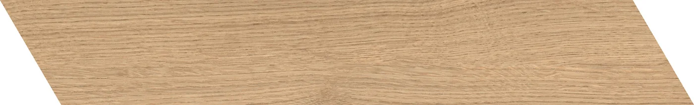 Atlas Concorde Log Icon Oak Chevron 7,5x45 cm – Holzoptik-Feinsteinzeug im Chevron-Fischgrätdekor