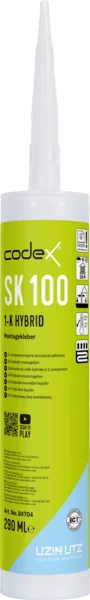 Codex SK 100 1-K Hybrid- Montagekleber - 290 ml 