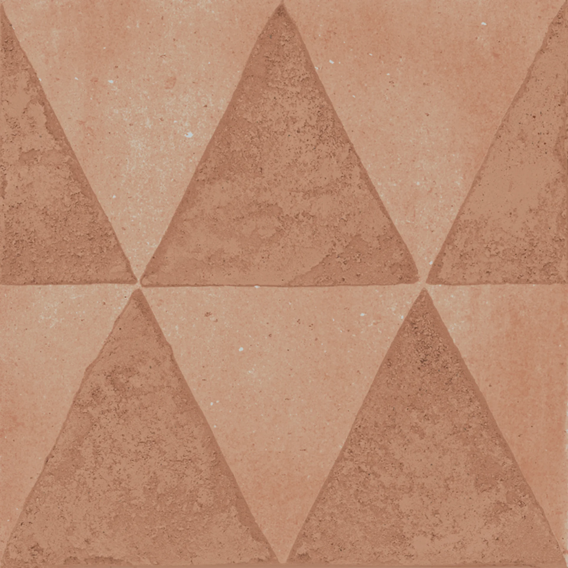 Marazzi ArtCraft Cotto Decoro Triangoli Matt - 20x20 cm R9 | 10 mm