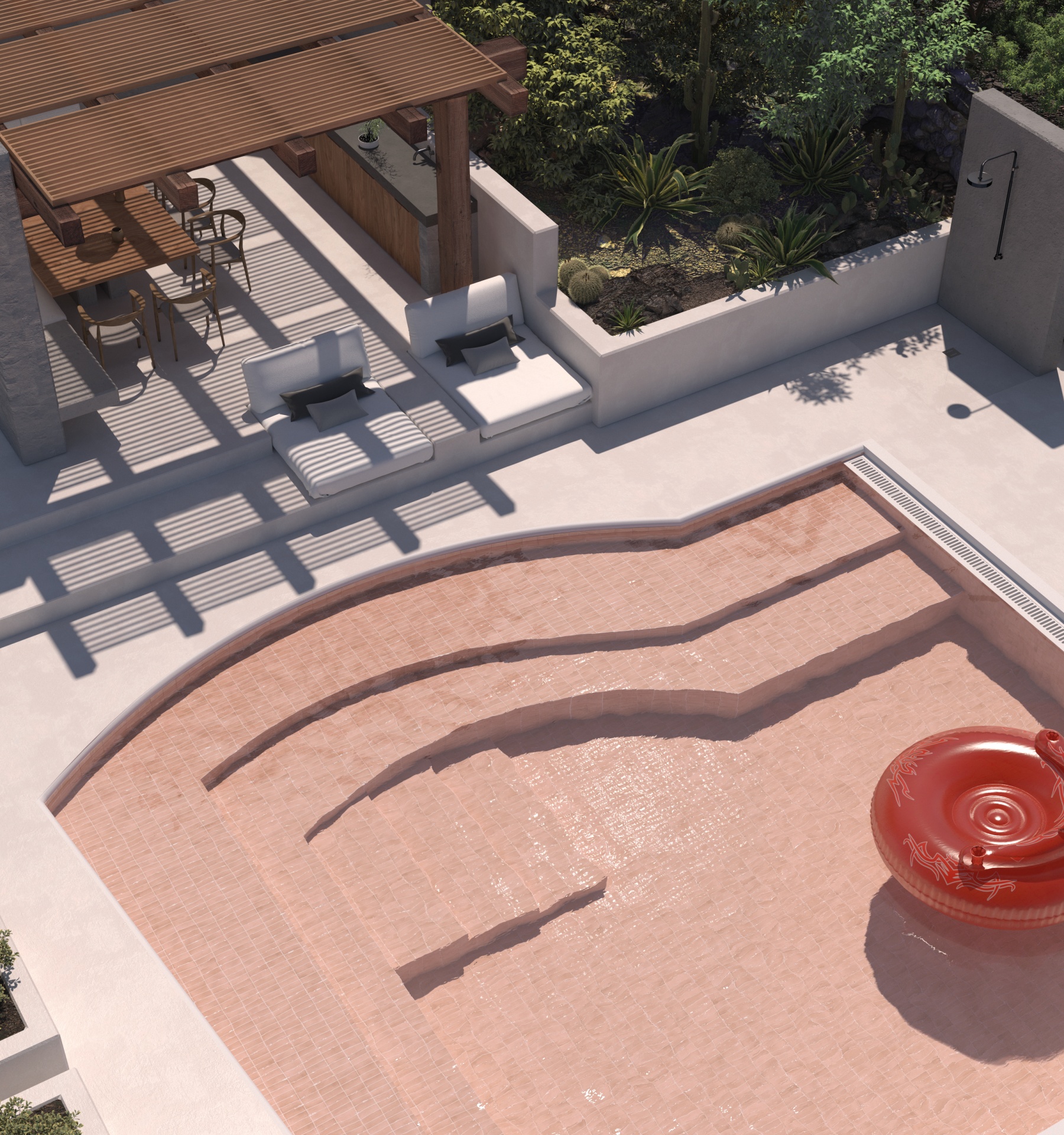 Equipe Coco Orchard Pink Glänzend - 5x15 cm | 7.8 mm