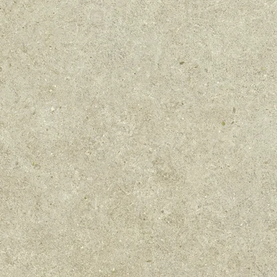Warmcreme, feinkörnige Steinoberfläche der Boost-Stone-Serie von Atlas Concorde.