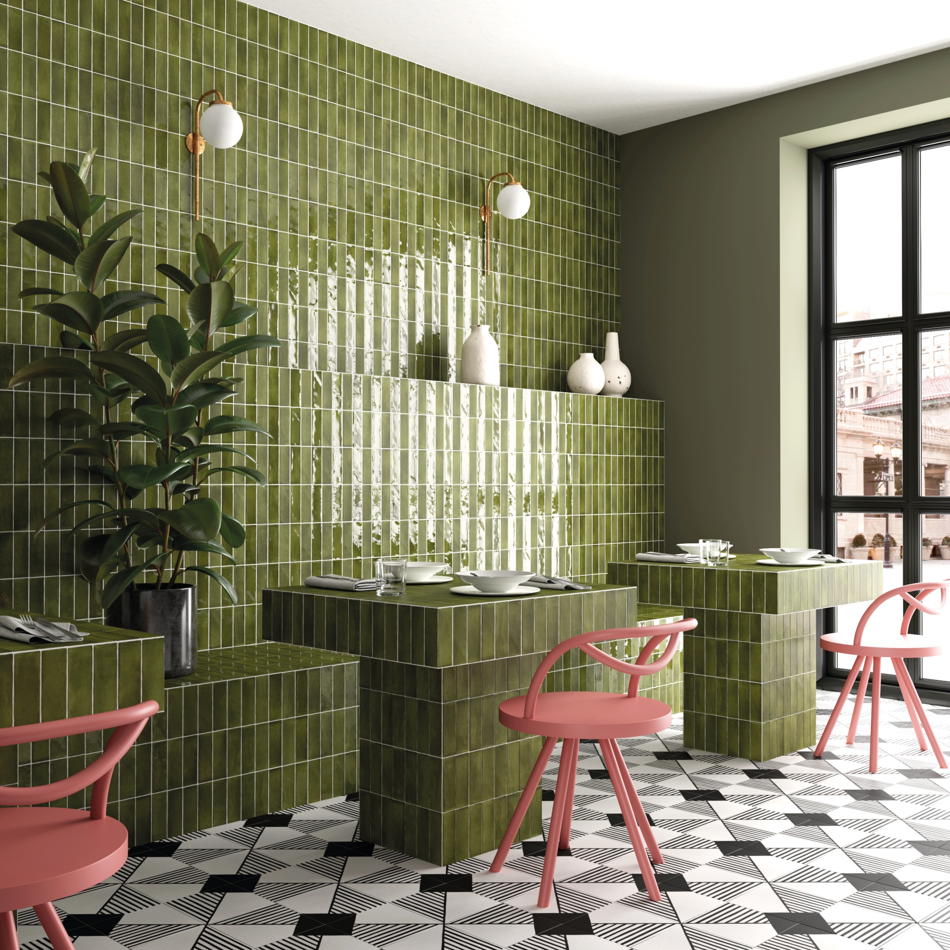 Equipe Coco Verd Matt - 5x15 cm | 7.8 mm