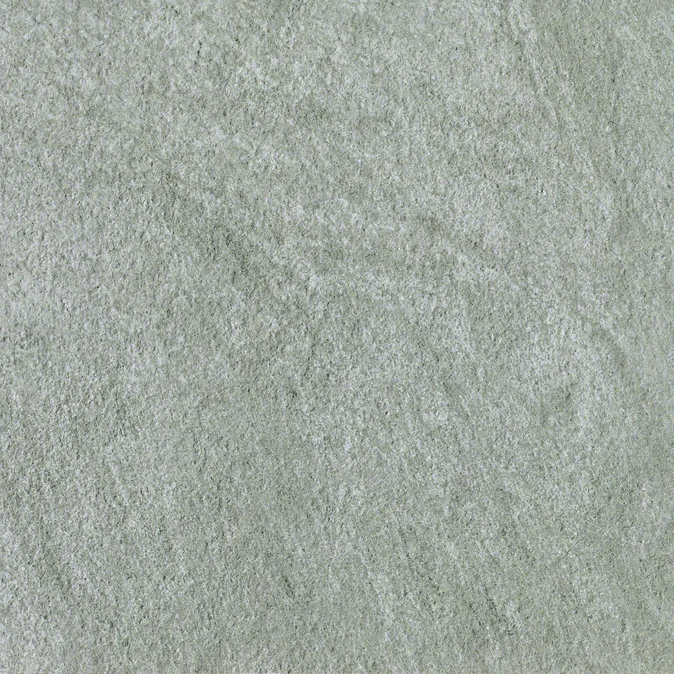 Quadratische, matte Bodenfliese in warmem Sand-Beige mit cremiger, fein-strukturierter Steinmaserung – Aufsicht.
