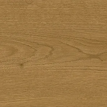Nahaufnahme einer warm-rötlichen Holzoptik mit deutlicher Eichen-Maserung und kleinen Astansätzen.