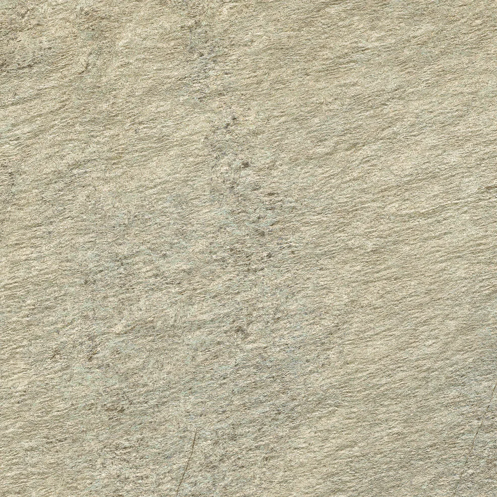 Sandbeige Natursteinoptik im Format 60×60 cm mit goldbraunen Sprenkeln und körniger, matter Oberfläche.