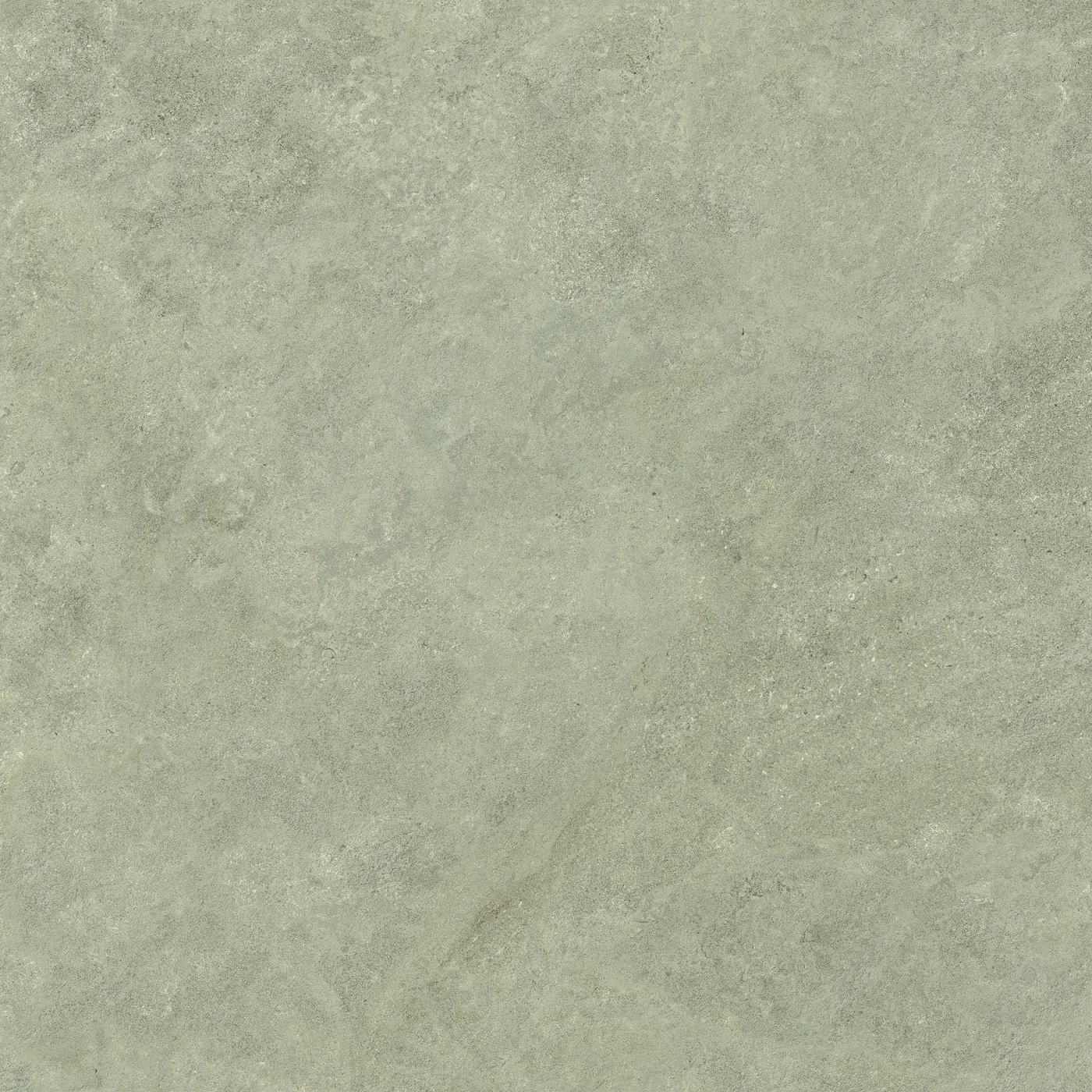 Boost Icor Oyster von Atlas Concorde: zart graugruener Feinsteinzeug in matter Steinoptik, 120 x 120 cm