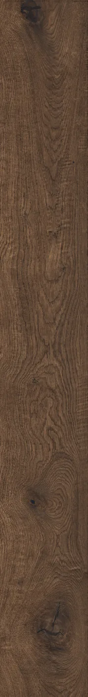 Lange Diele 22,5×180 cm hochkant in dunkler rotbrauner Holzoptik, matte Oberfläche, sichtbare Maserung, weißer Hintergrund.
