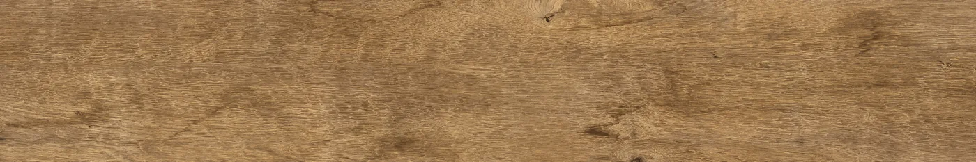 Marazzi Treverkdear Natural 20x120 cm, Feinsteinzeug in honigbrauner Eichenoptik mit Astknoten
