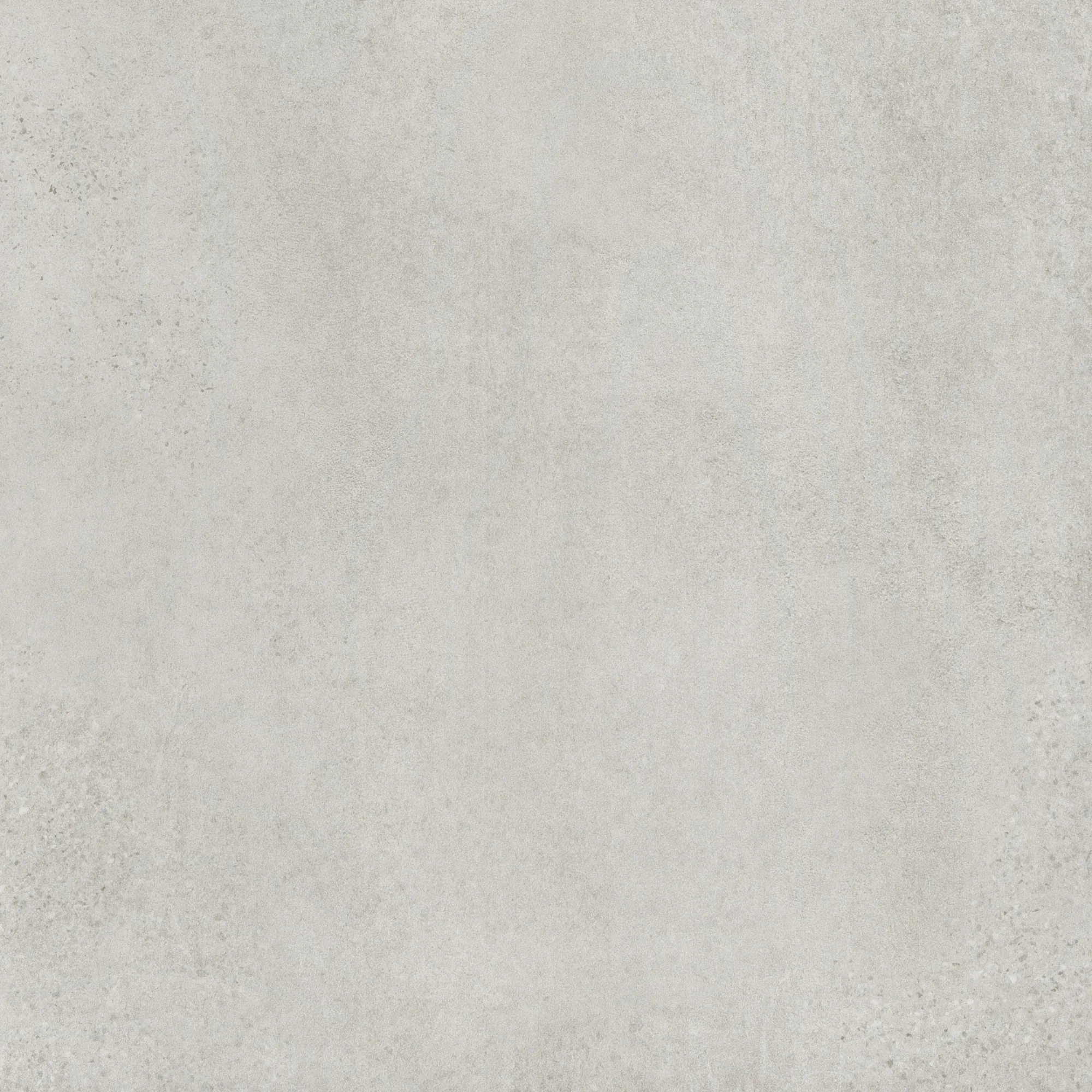 Weitere Fliesenansicht Paleo Weiß 60 x 60 cm (20 mm): matte Steinoptik mit leicht wechselnder Wolkung.