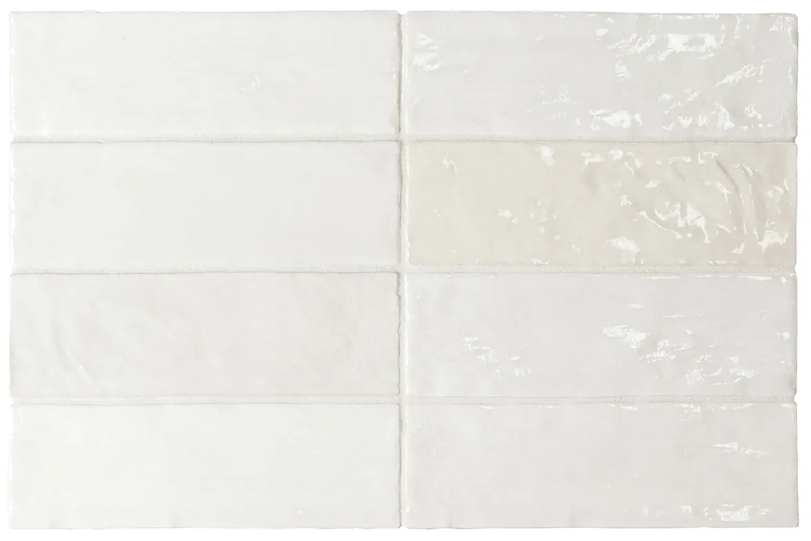 Equipe La Riviera Blanc Glänzend - 6,5x20 cm | 8 mm