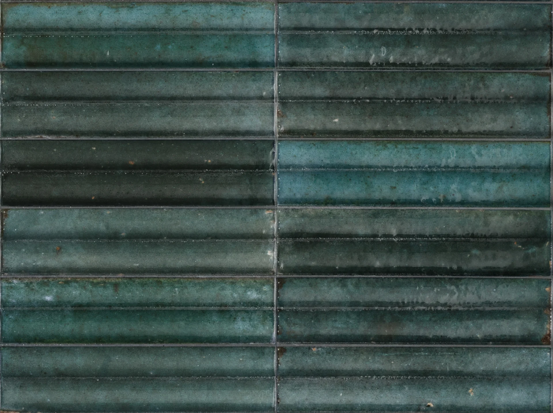 Marazzi Lume Blue Struttura 3D Swing Glänzend - 6x24 cm | 14 mm