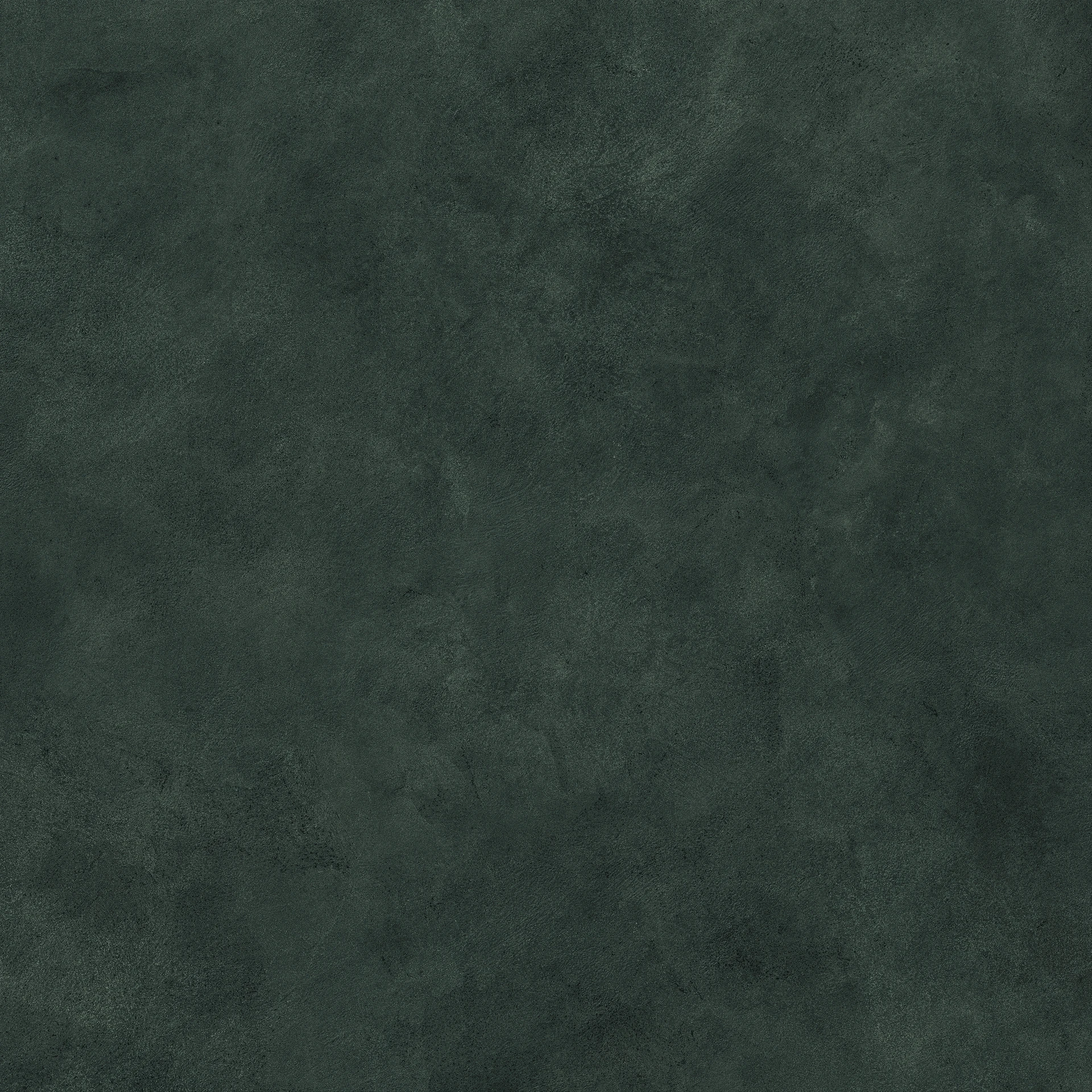 Dunkles Petrolgrün in Betonoptik, Fliese 120×120 cm, mattes Finish mit wolkiger Lasur über die Fläche – Ansicht 2.