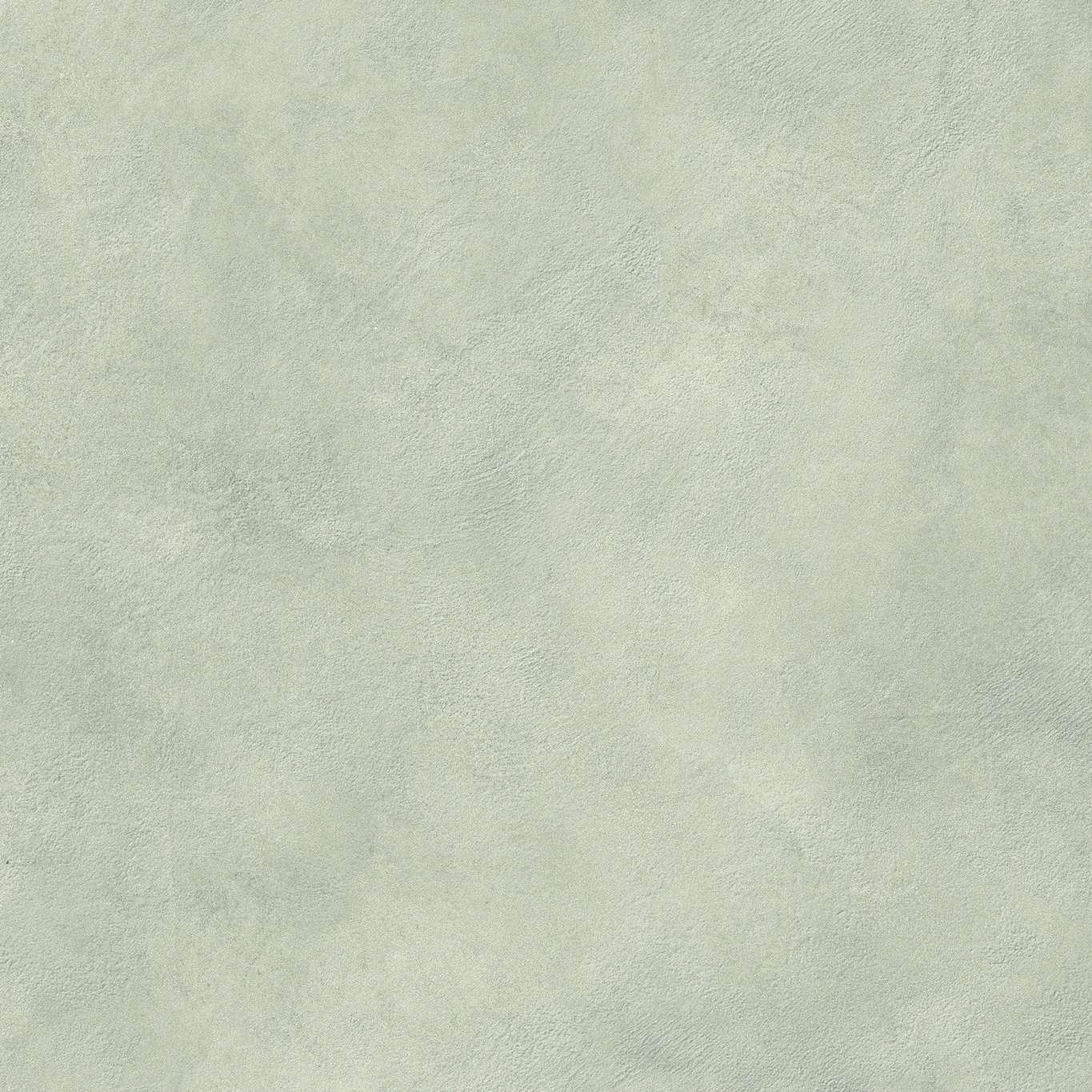 Salbeigrüne Betonoptik-Fliese 80×80 cm in mattem Finish mit wolkiger Lasur über die gesamte Fläche – Ansicht 3.