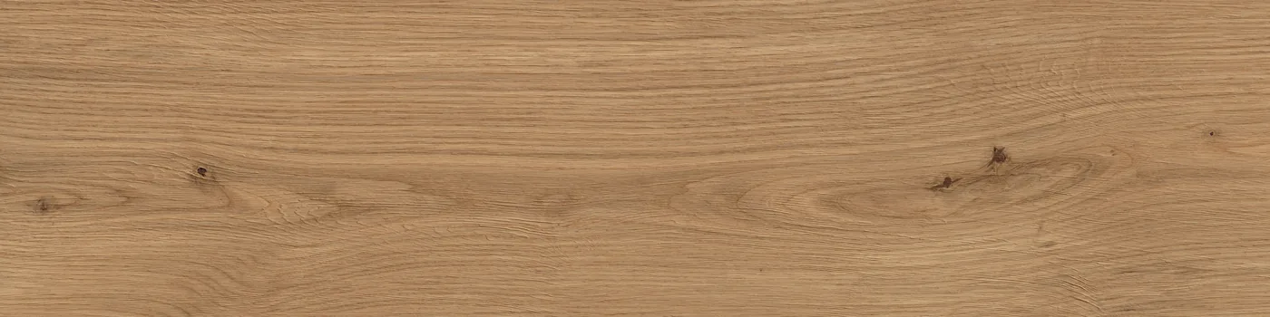 Atlas Concorde Log Deep Oak 30x120 cm – Feinsteinzeug in Holzoptik mit warmer Eichenmaserung, matte Oberfläche, Frontansicht