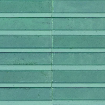 Vorschau Turquoise Struttura 3D Rake der Lume-Serie von Marazzi.