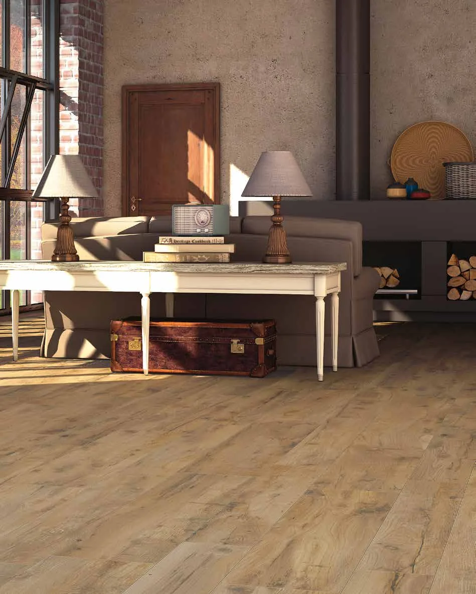 Castelvetro Woodland Almond Matt - 20x120 cm R10 A + B | 9.5 mm