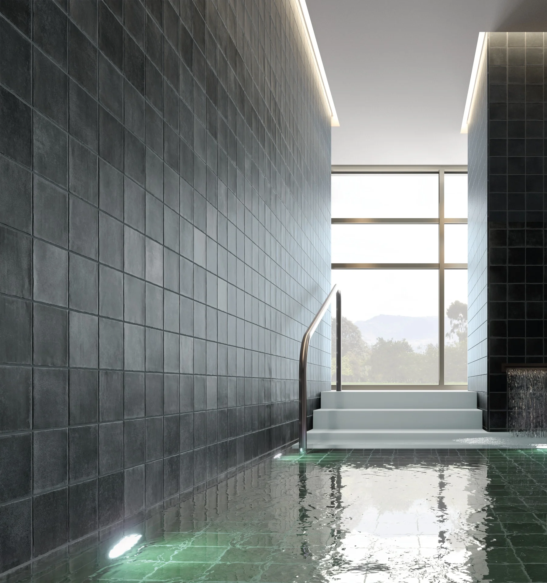 Equipe Argile Glacier Matt - 10x10 cm R10 B | 8 mm