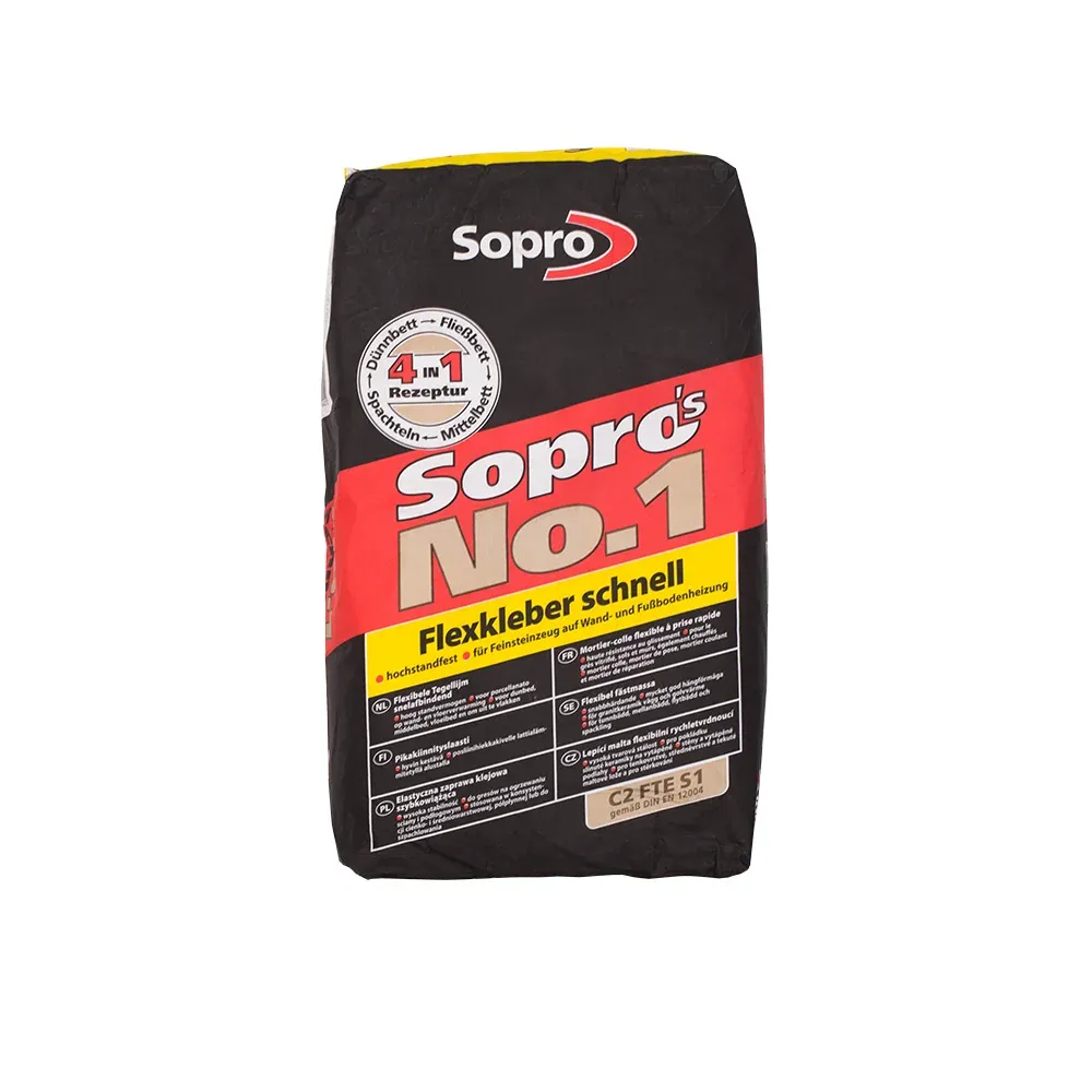 Sopro’s No.1 Flexkleber schnell 404 - 5 KG