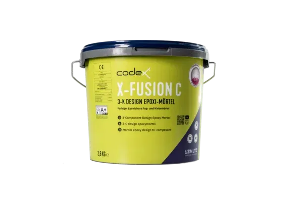 Codex X-Fusion 3-K Design Epoxi-Mörtel Sand kaschmirgrau - 2,6 KG