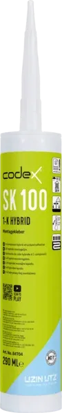 Codex SK 100 1-K Hybrid-Montagekleber - 290 ml